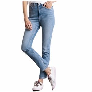 Elizabeth and James High Waisted The Vintage Straight Jeans - Size 10